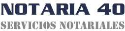 Notaria 40
